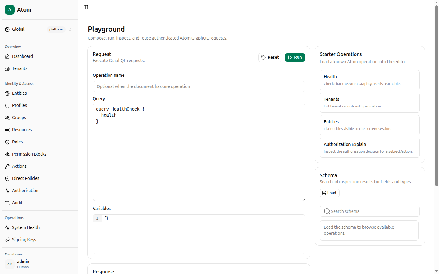 Playground page